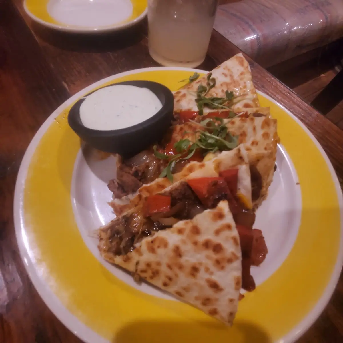 Chili Rubbed Steak Quesadilla