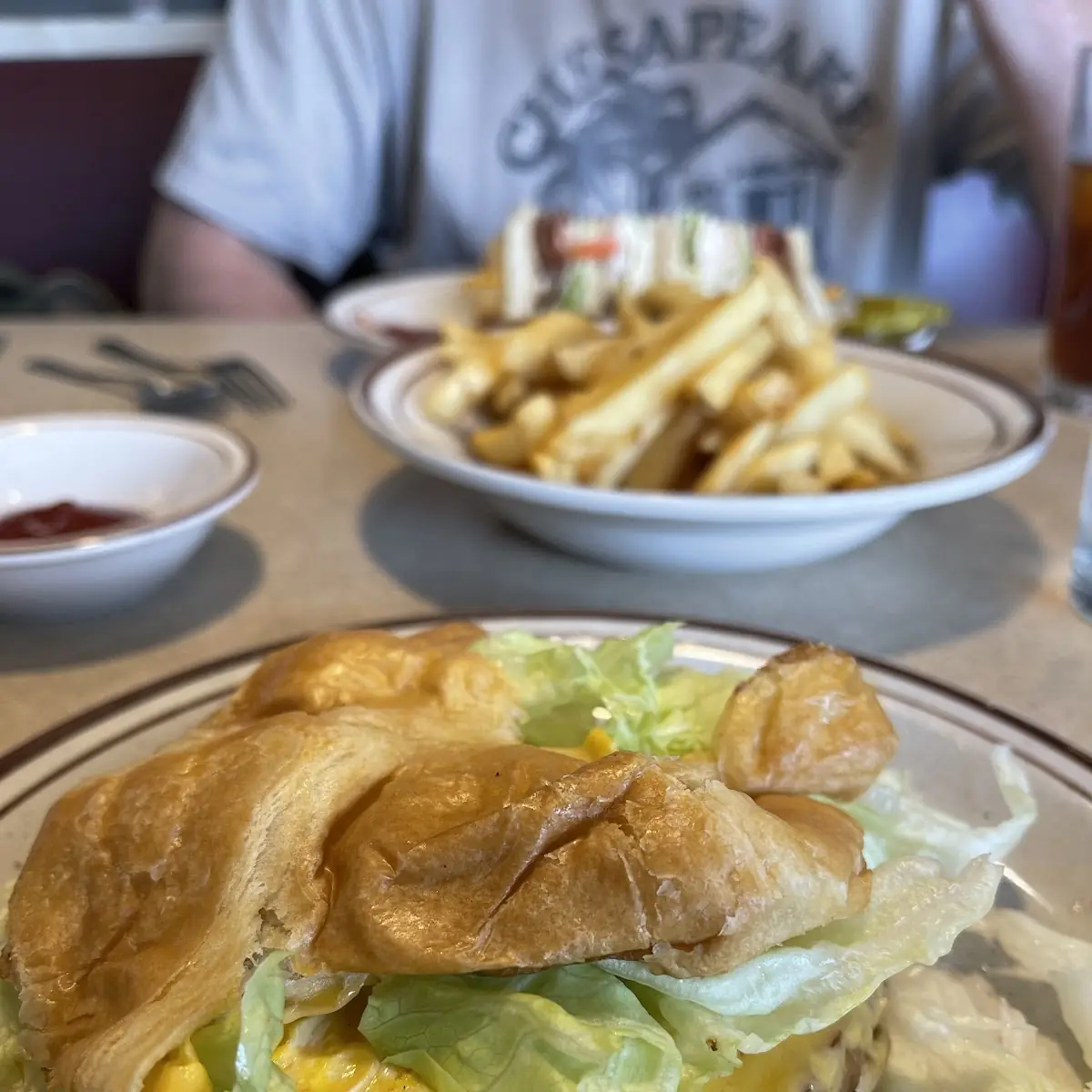 Ham Egg Cheese Croissant