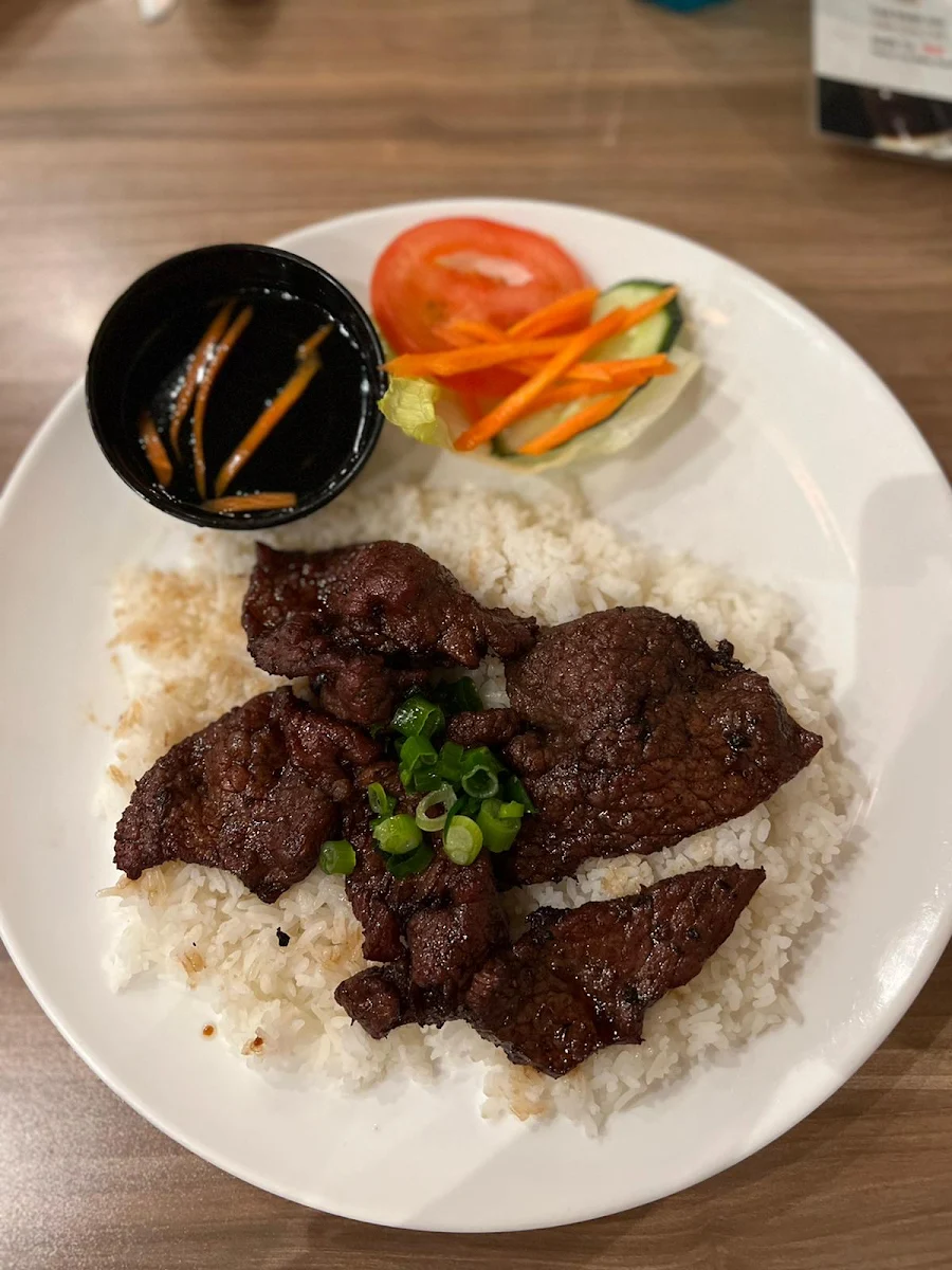 BBQ Beef on Rice