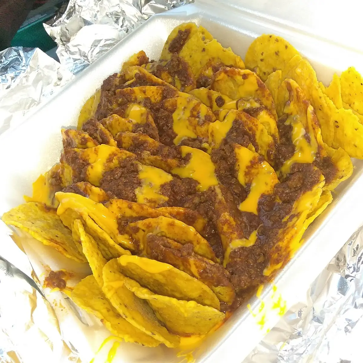 Chilli Cheese Nachos