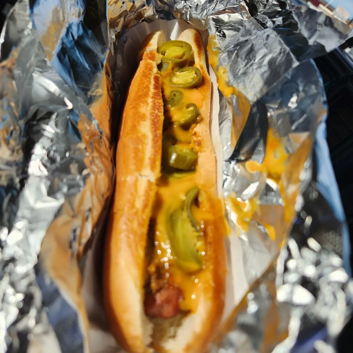 Foot Long Hot Dog