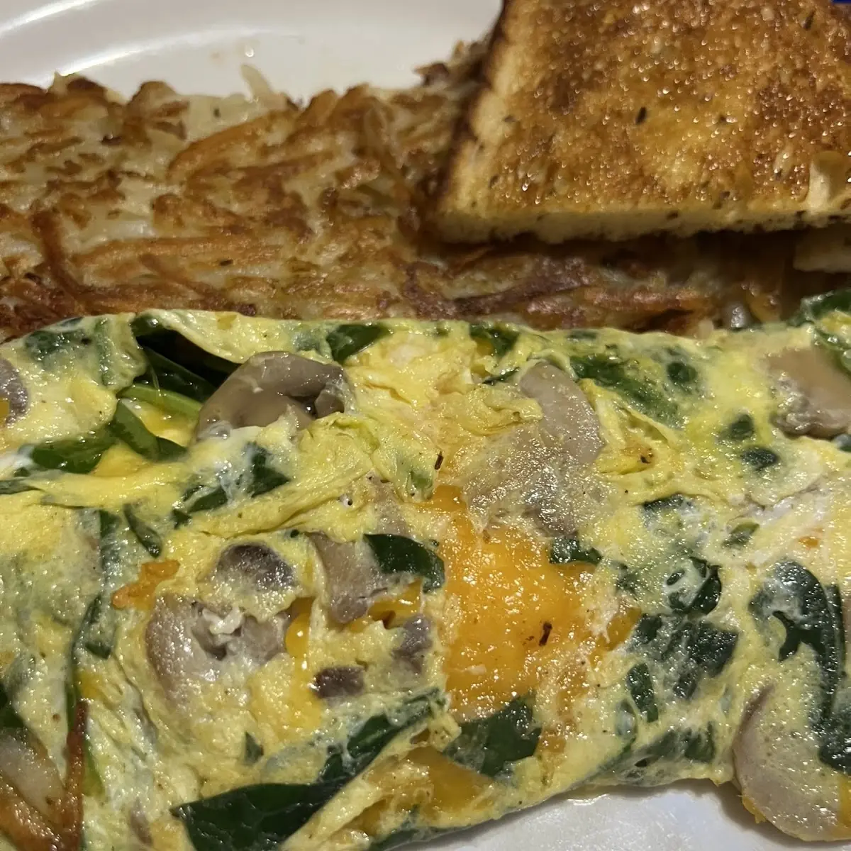 Veggie Egg White Omelette