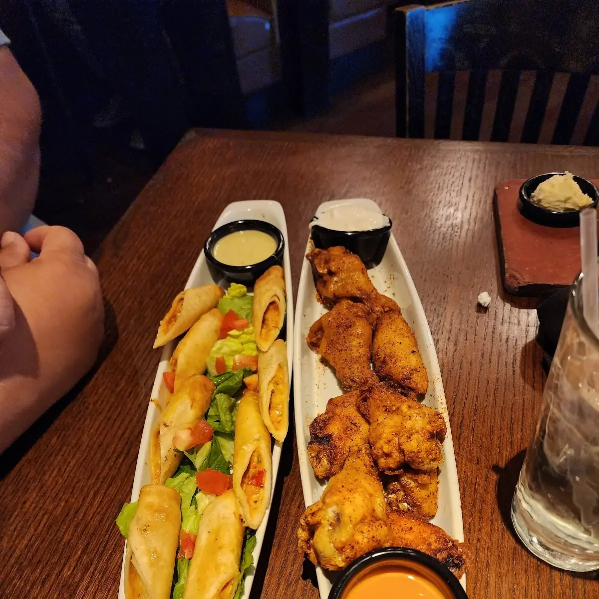 Fire Crackers and Chicken Wings