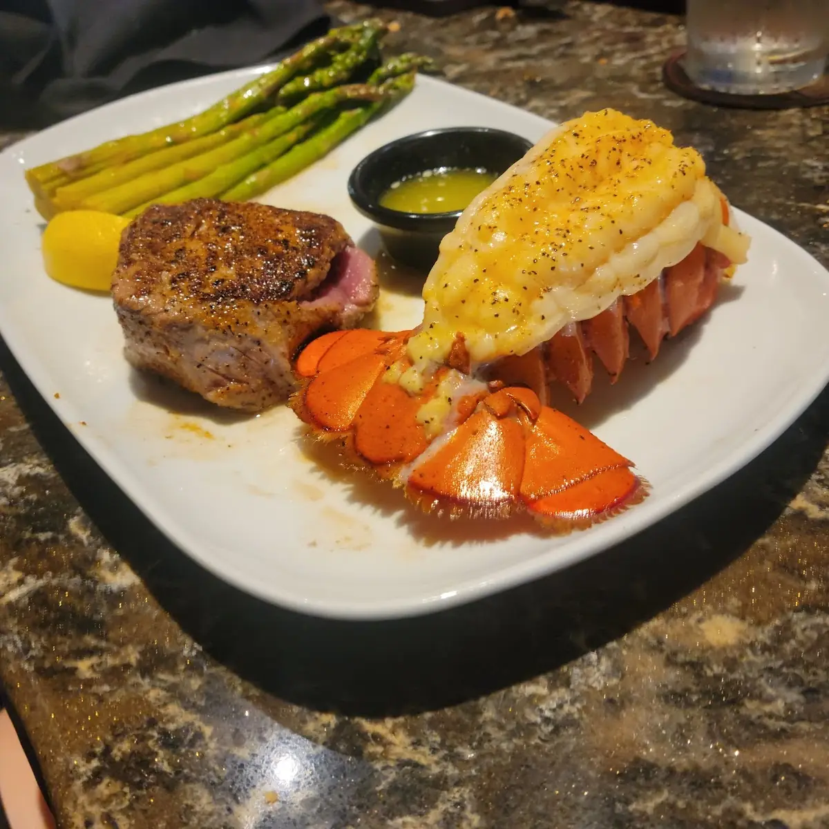 Steak and Lobster Tail