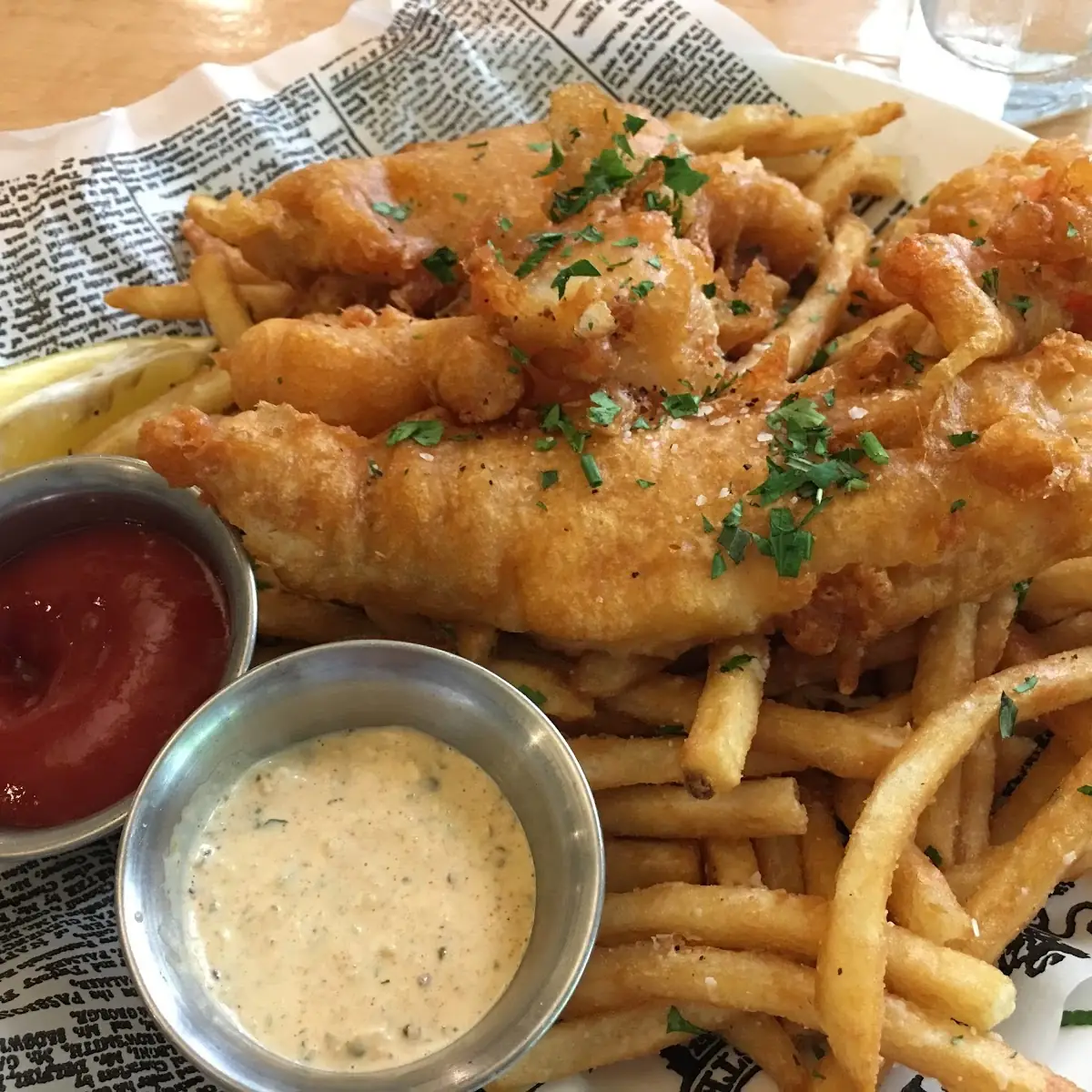 Crispy Seafood Basket