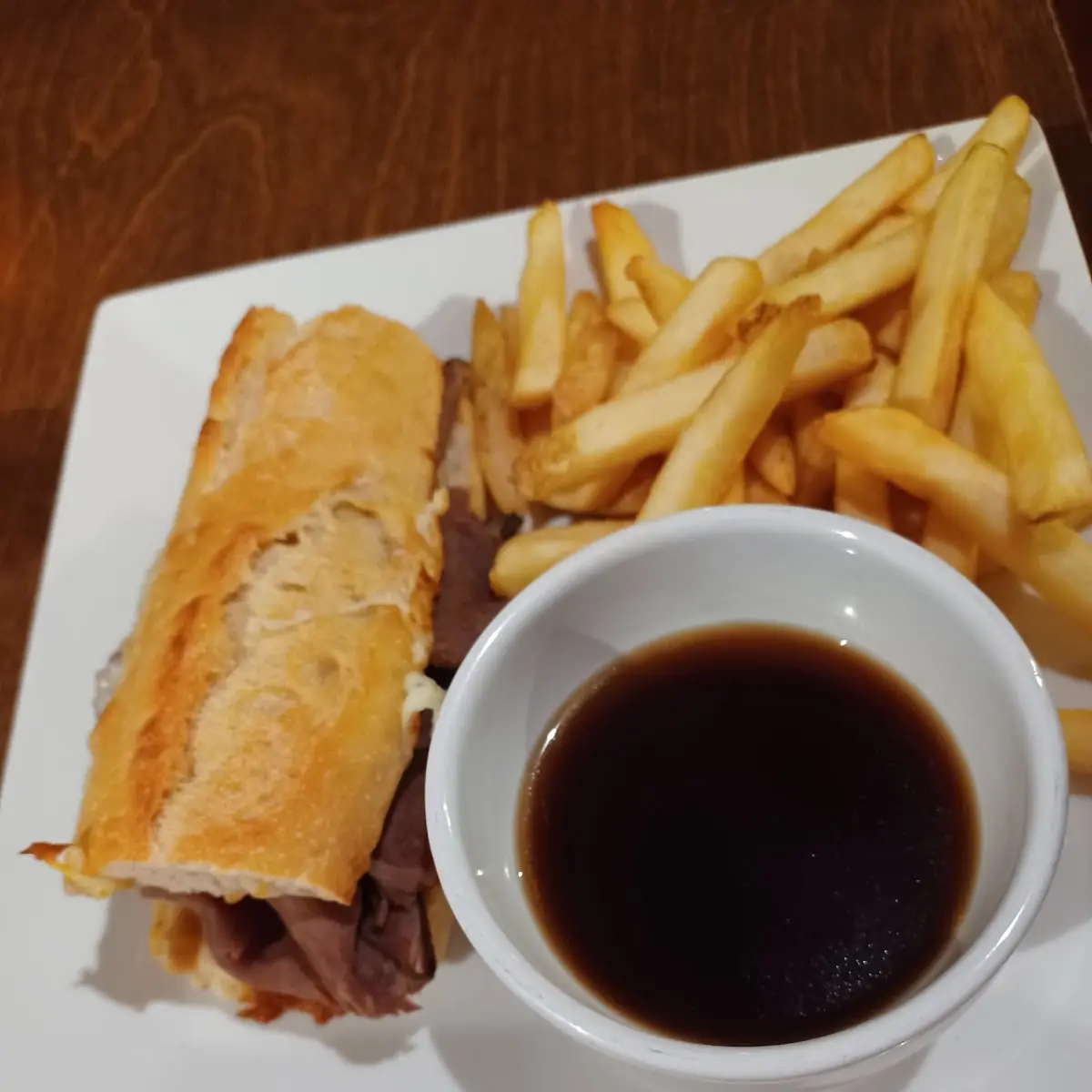 Prime Rib French Dip Sandwich