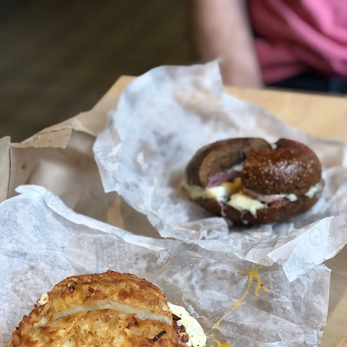 Egg Peppered Bacon & Cheese