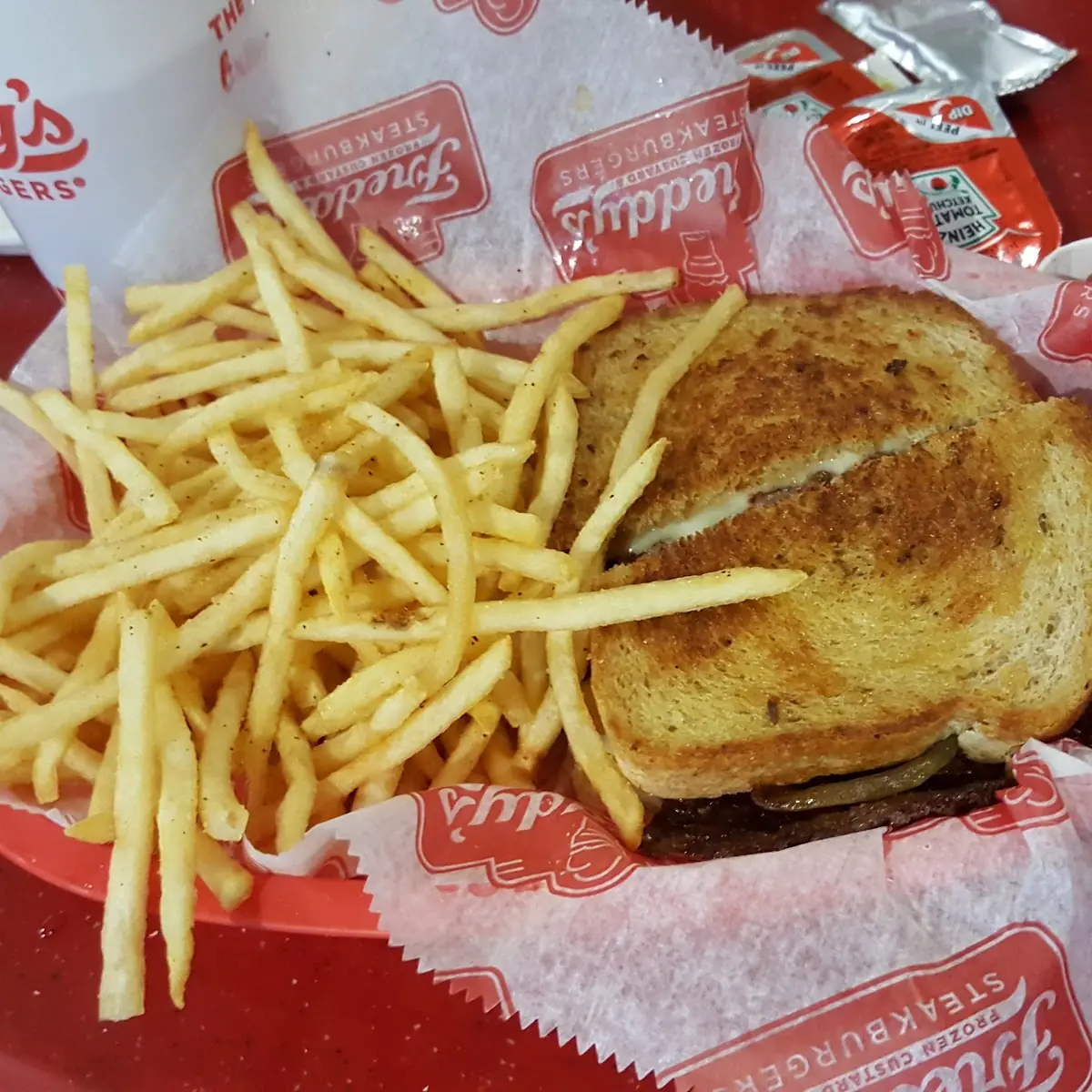 Patty Melt Burger Combo