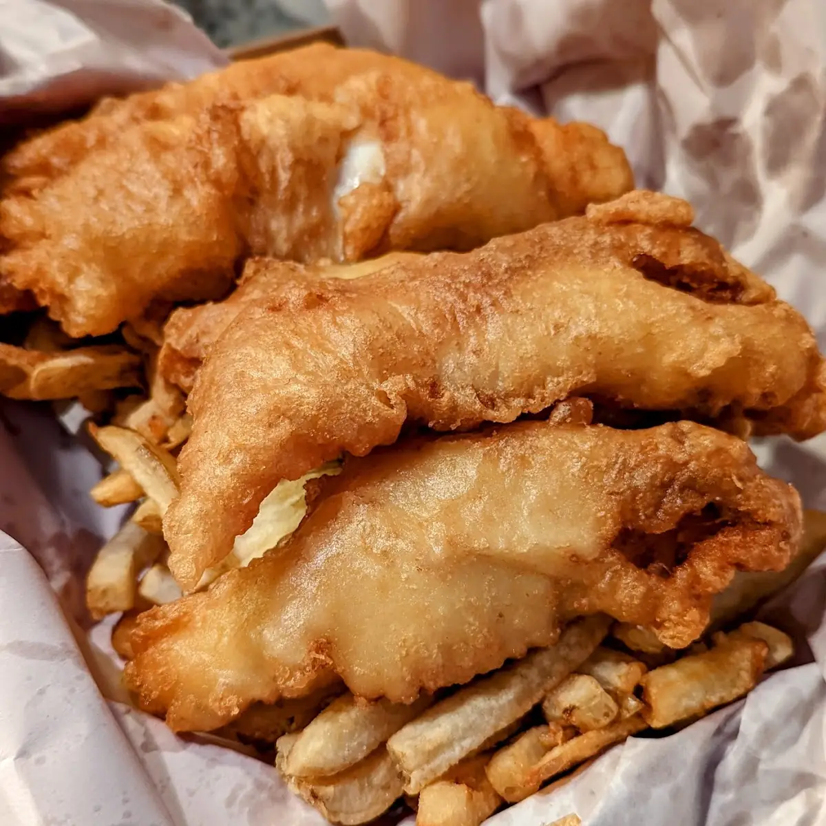 Fish & Chips, Moby Dick Restaurant