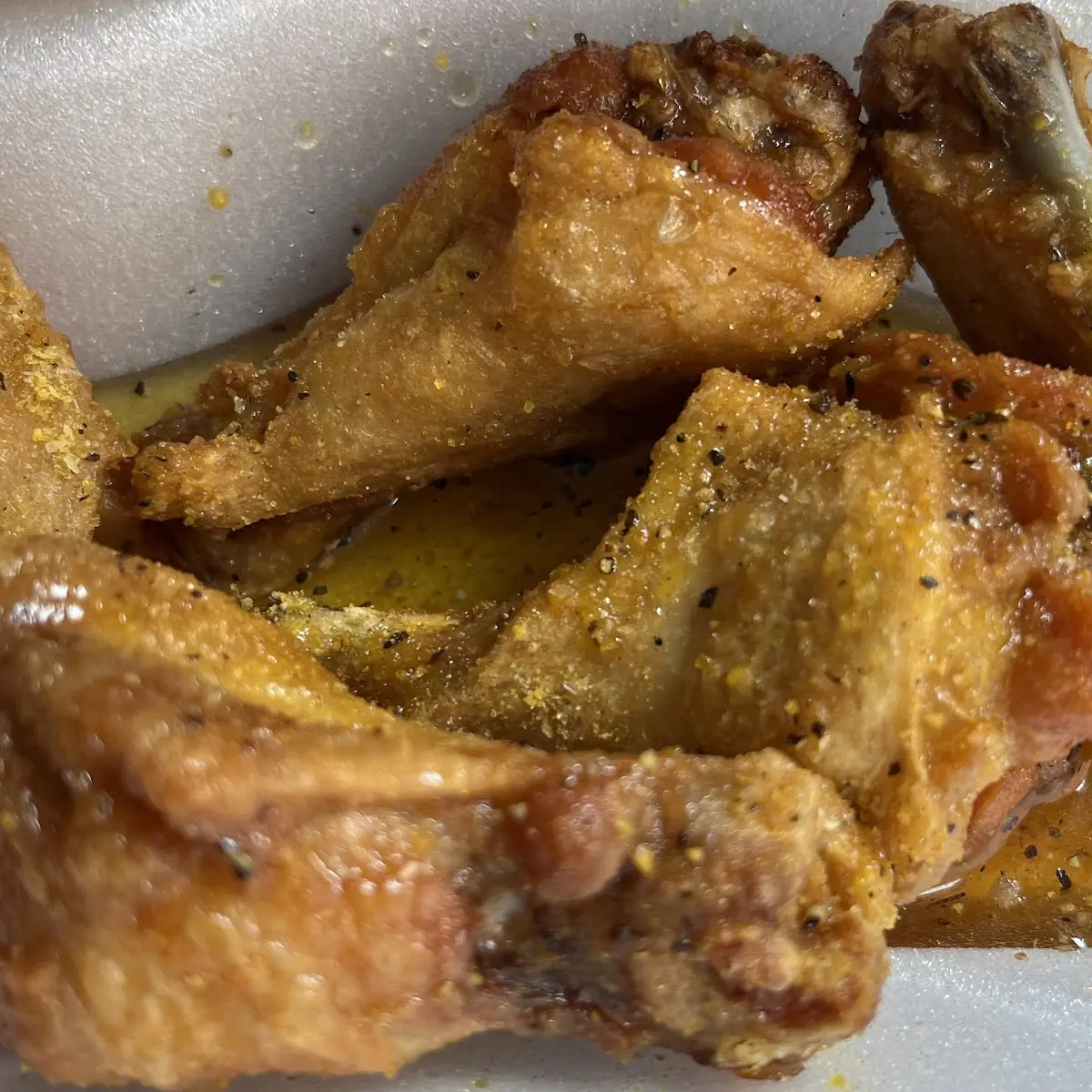 Honey Lemon Pepper Wings