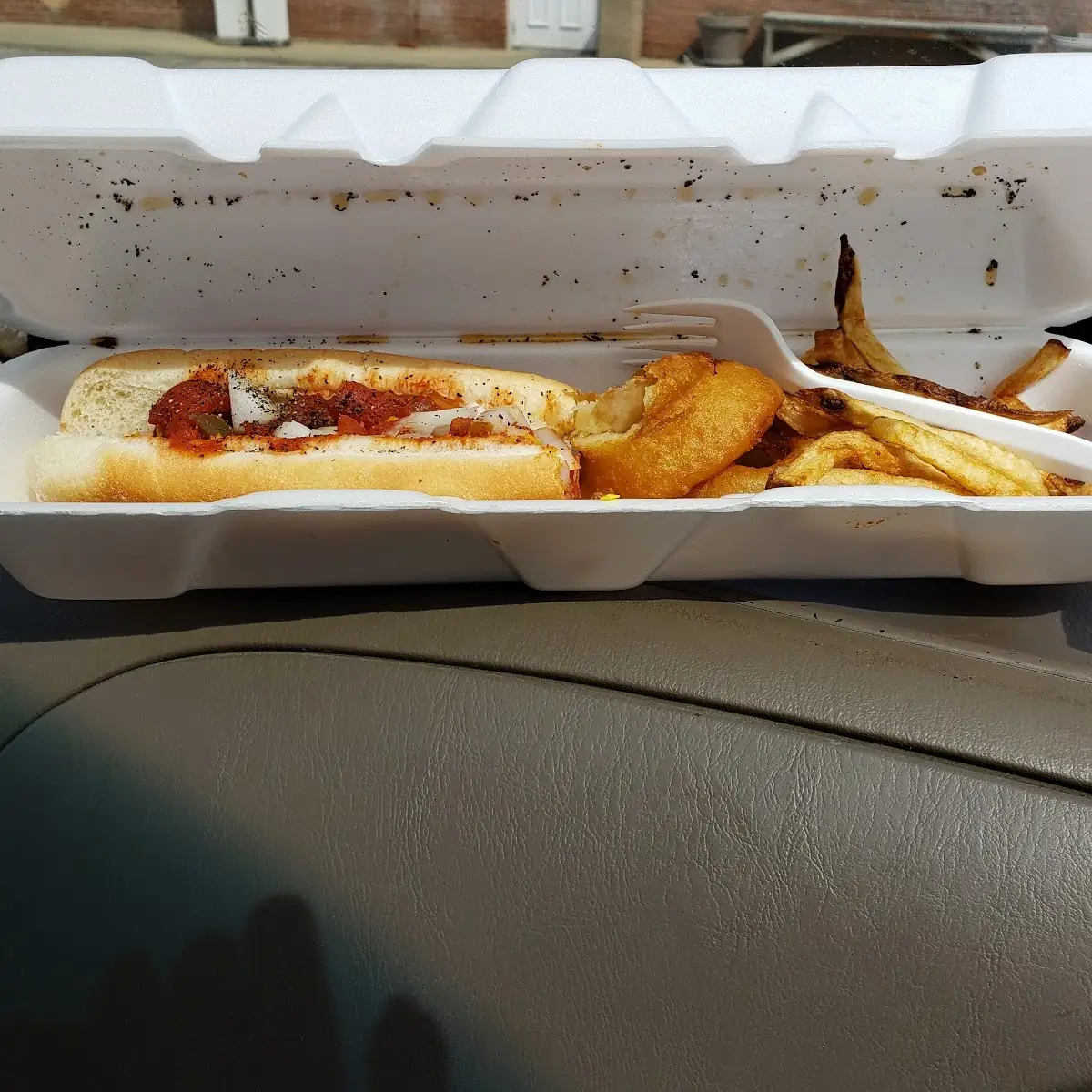 Foot Long Chili Dog