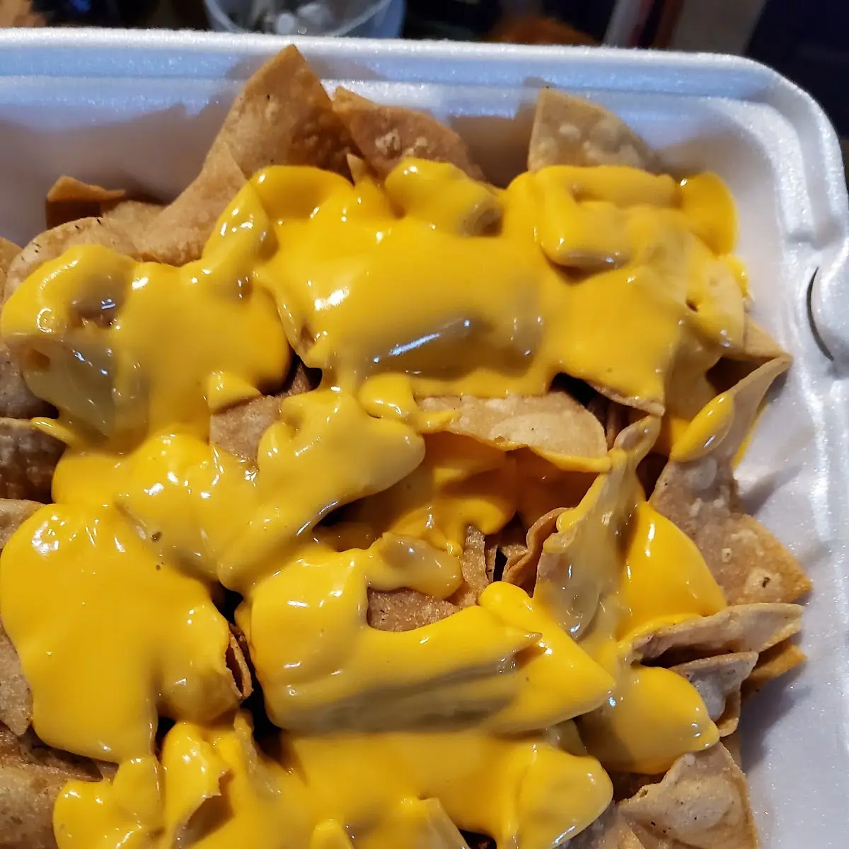 Just Cheese Nachos