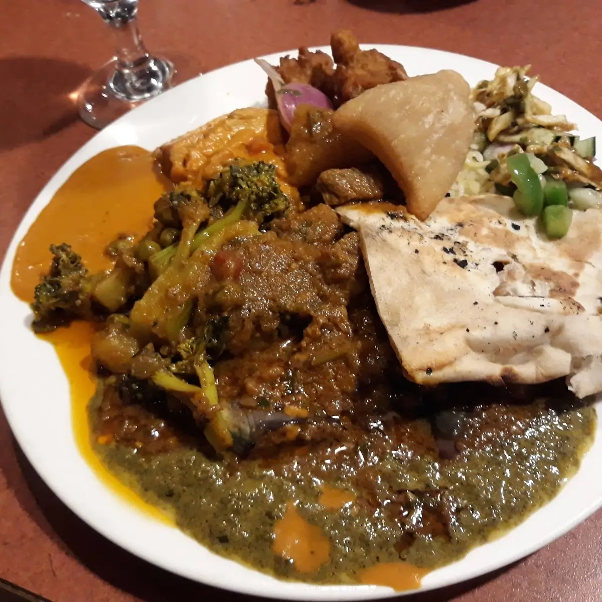 Assortment from the Sunday Buffet
