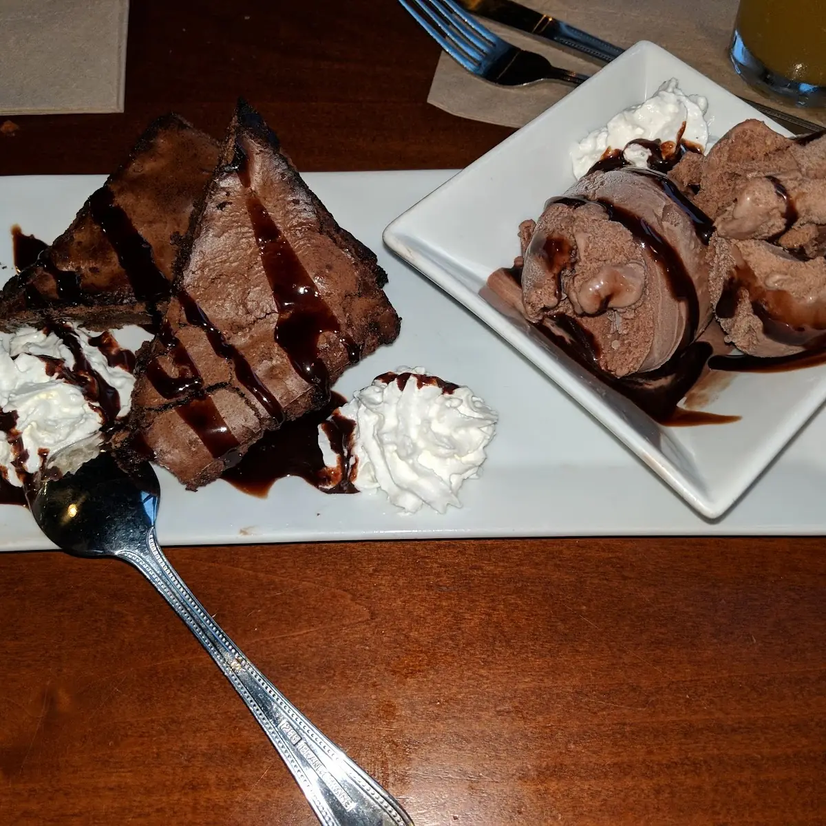 Brownie Sundae