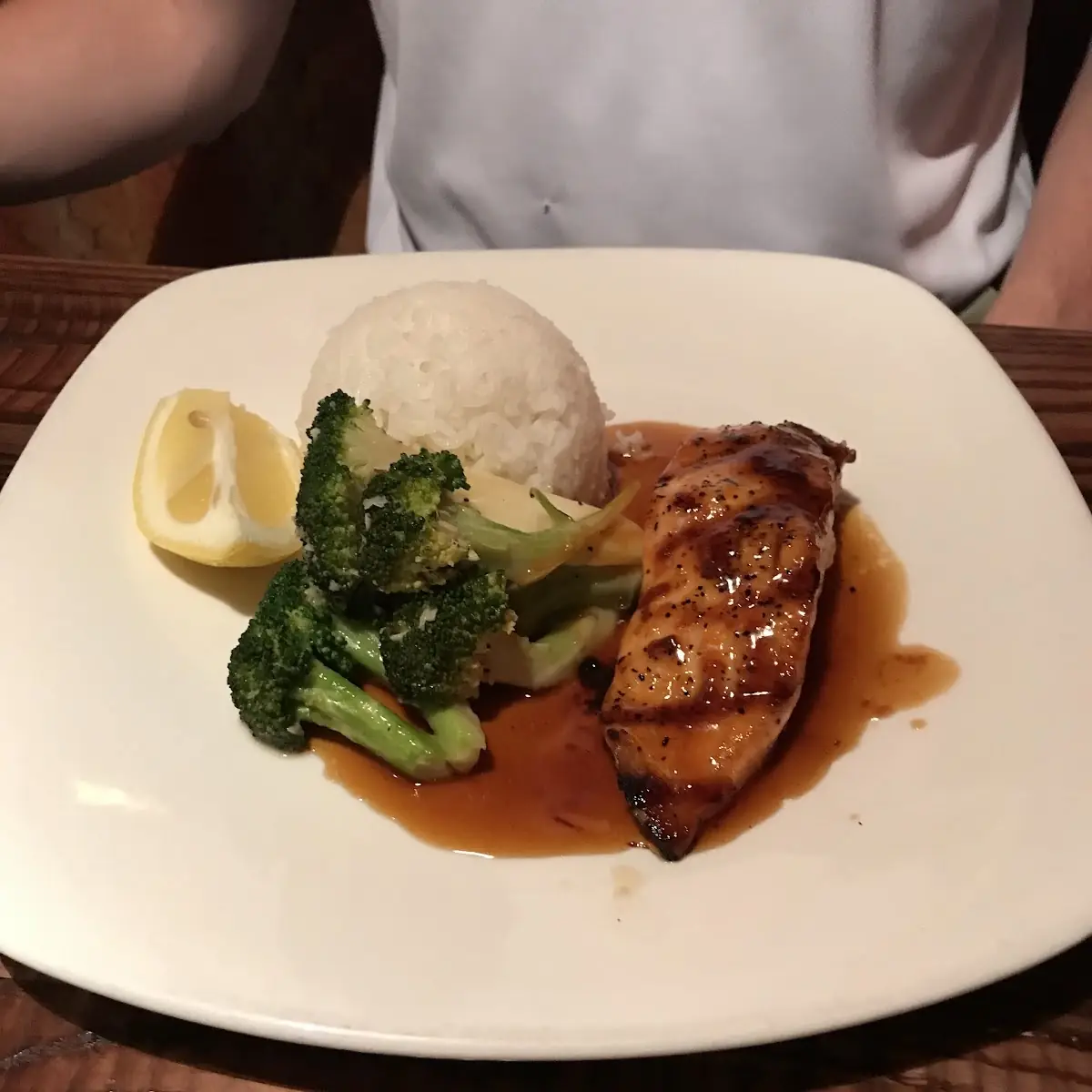 Bourbon-Glazed Salmon
