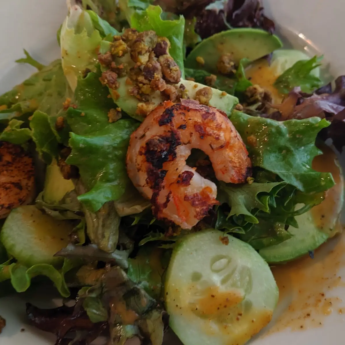 Grilled Shrimp Salad