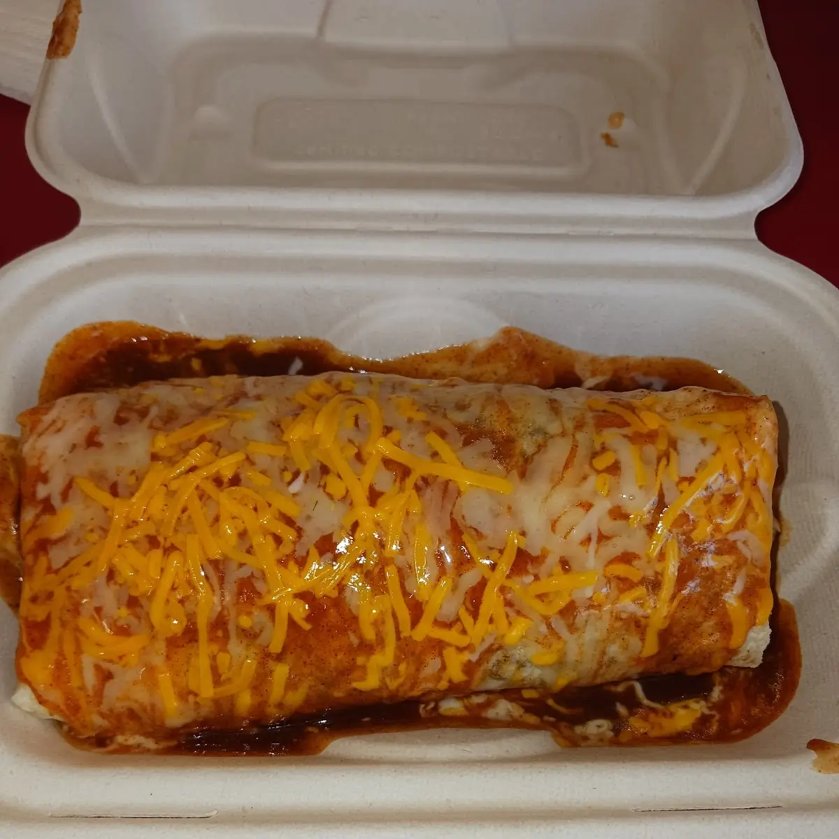 Carne Asada Enchilada Style