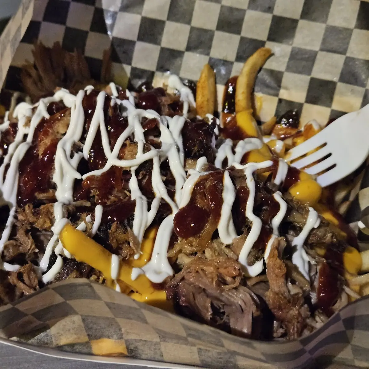 Loaded Pulled Pork Fries