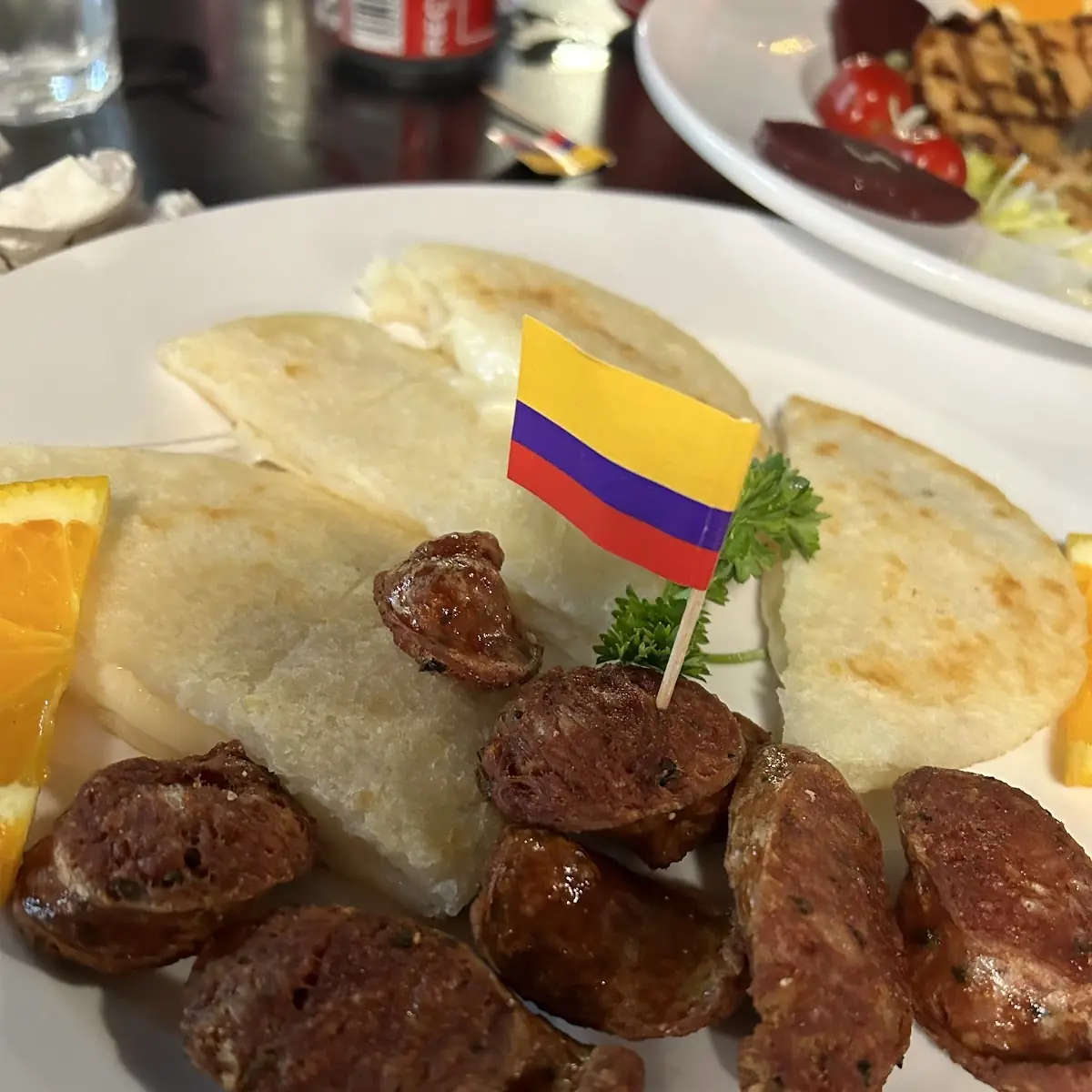 Arepa Con Queso / Corn Cake with Cheese