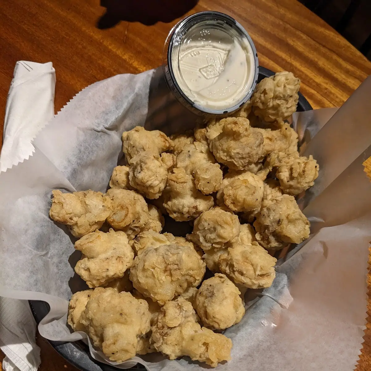 Ale-Battered Mushrooms