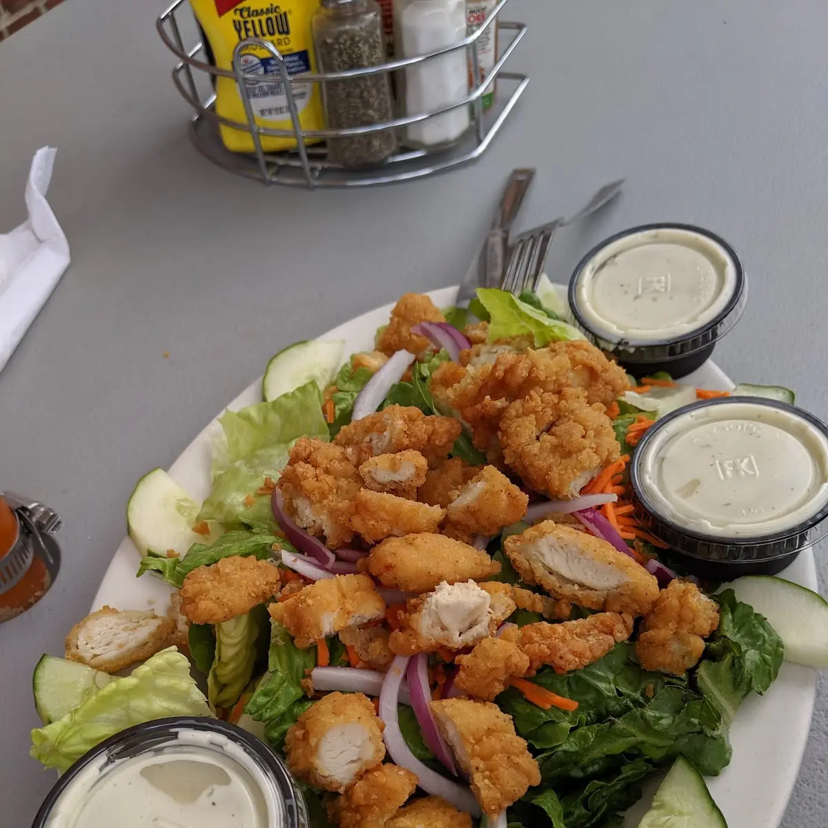 Crispy Chicken Salad