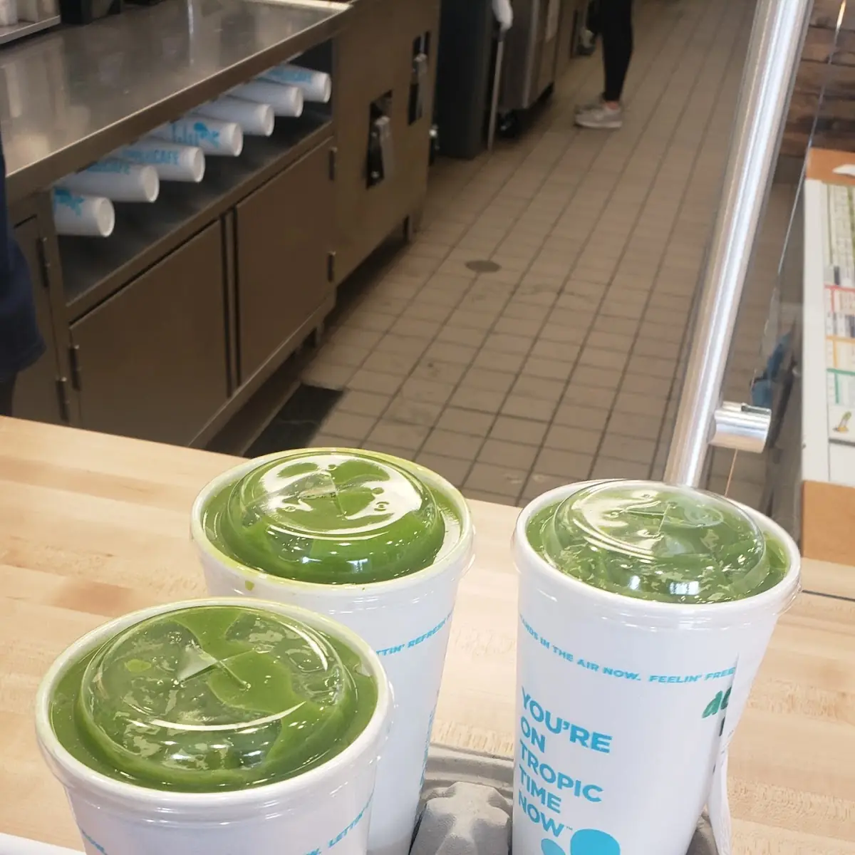 Wasabi Berry Smoothie