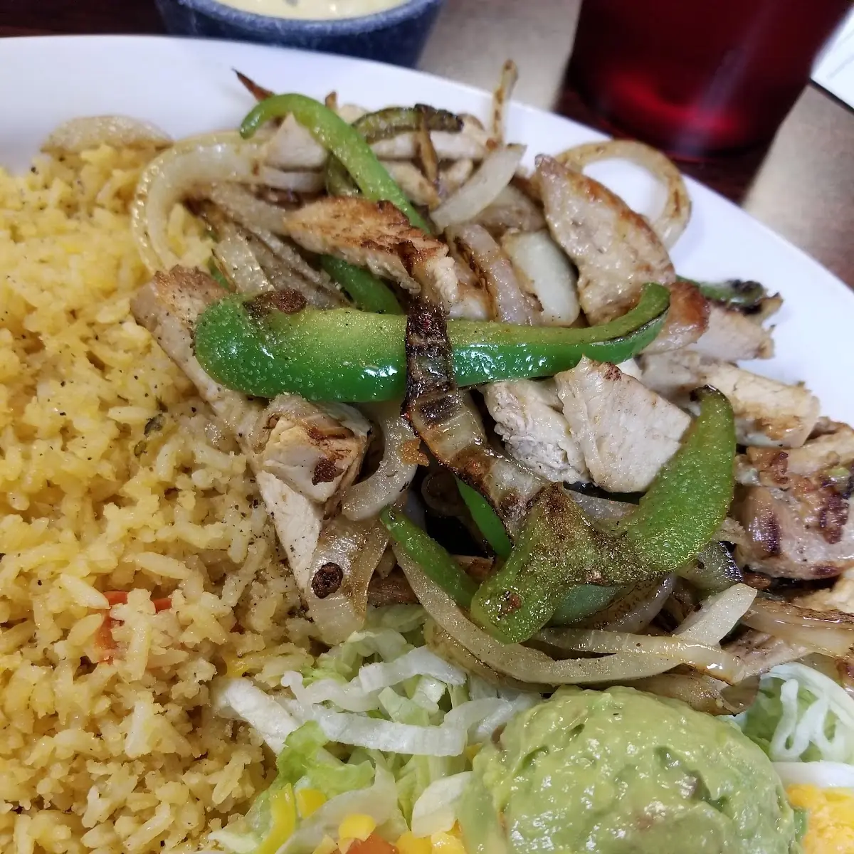 Lunch Chicken Fajitas