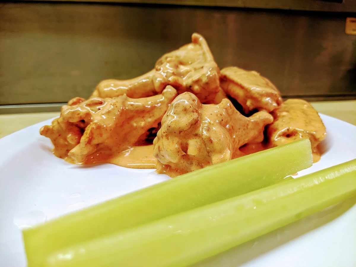 Hot Blue Cheese Wings