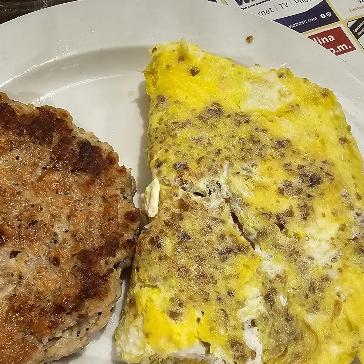Bacon Cheese Omelette