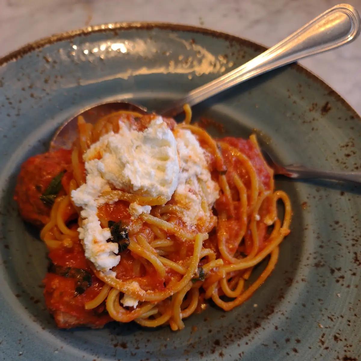 Spaghetti Meatballs