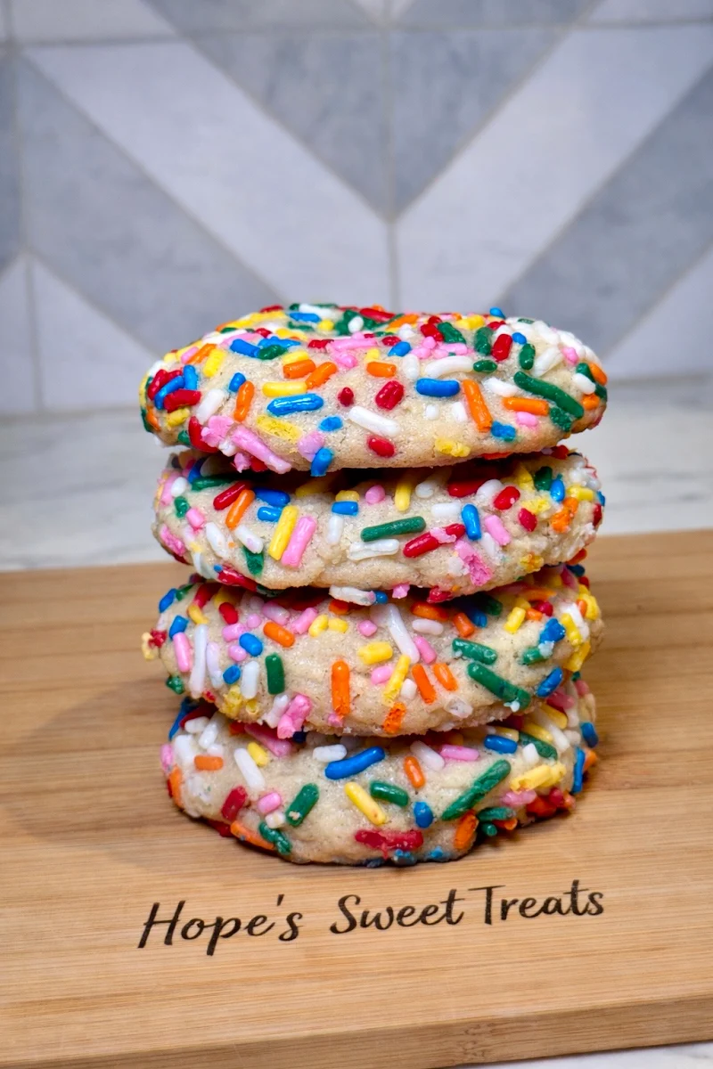Birthday Cake Cookies