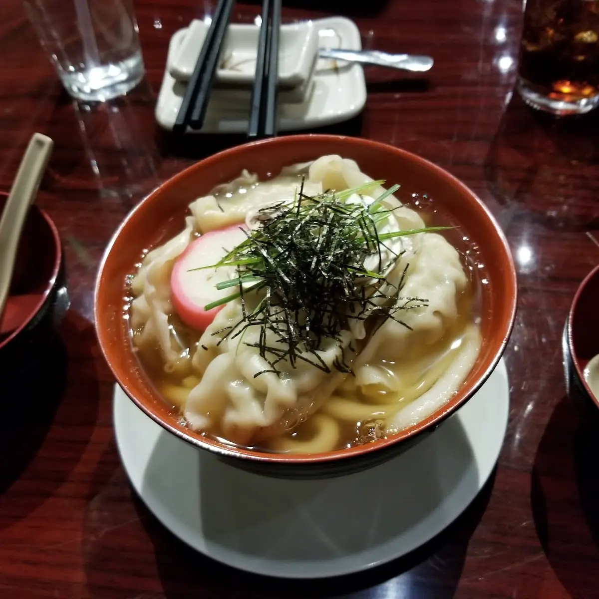 Dumpling Udon Noodle Soup