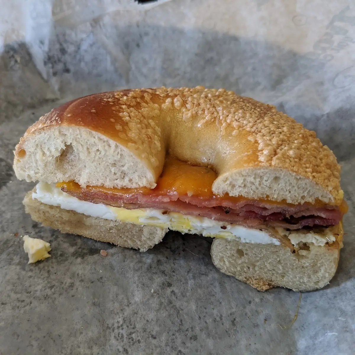 Bacon Egg and Cheese Bagel