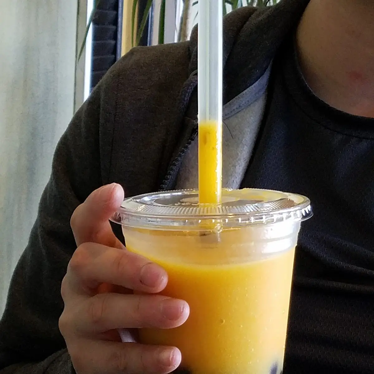 Mango Smoothie Boba