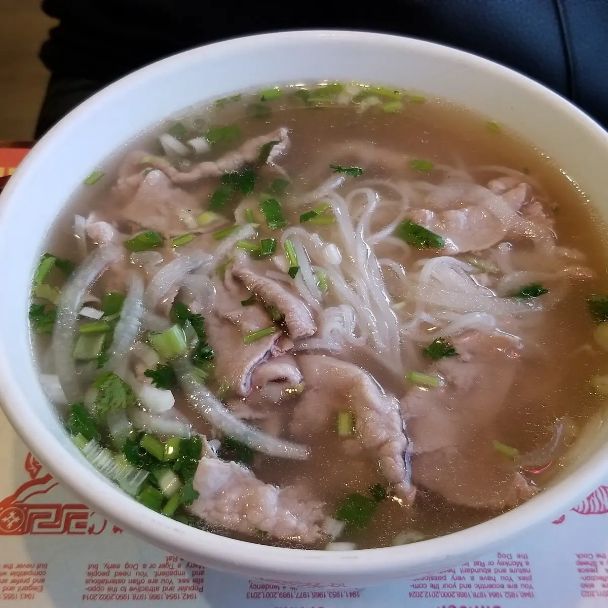 Saigon Soup with Rice Noodle Soup