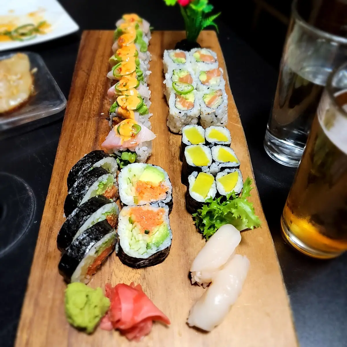 Sushi and Sashimi Dinner