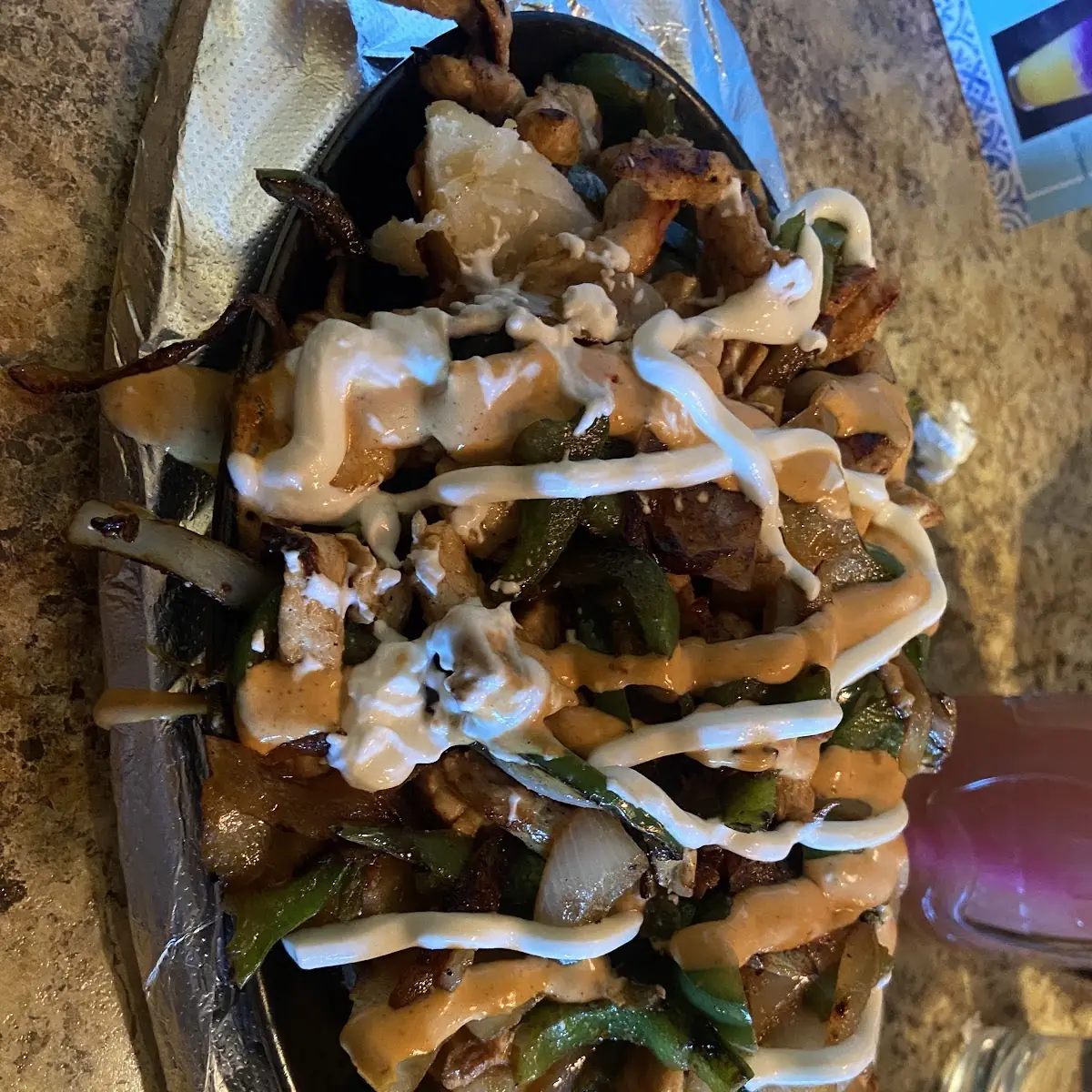 Baked Potato Fajitas