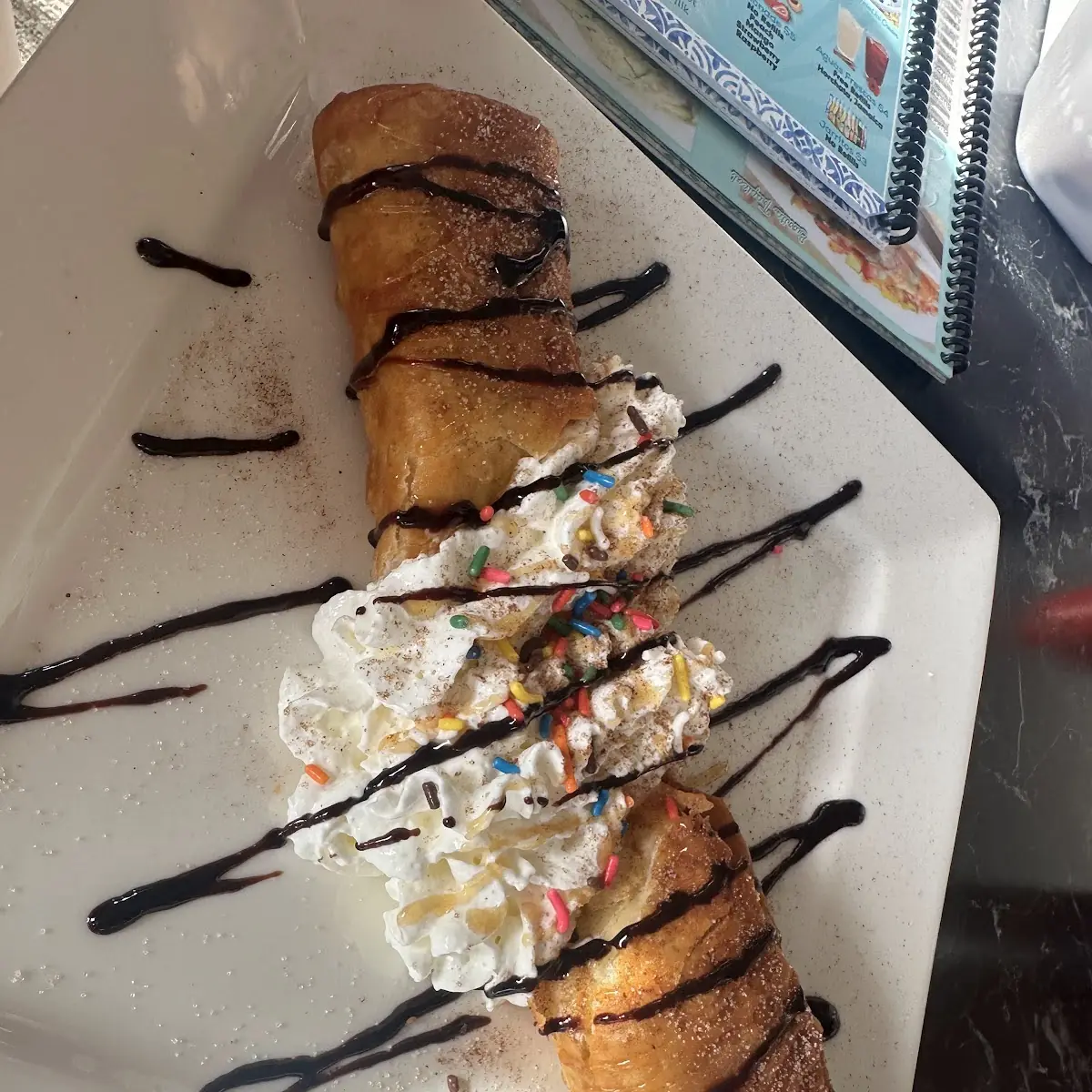 Cheese Cake Chimichanga