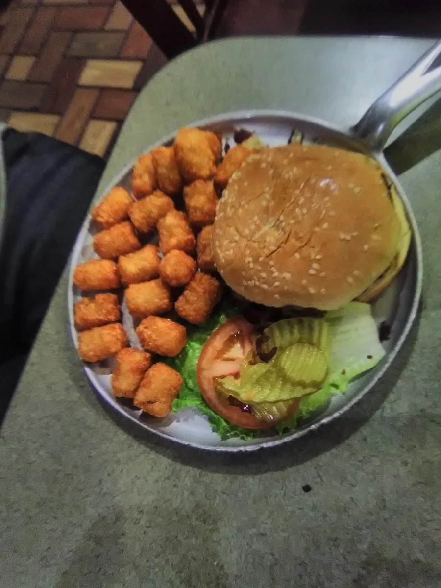 Bacon Cheeseburger with Tator Tots