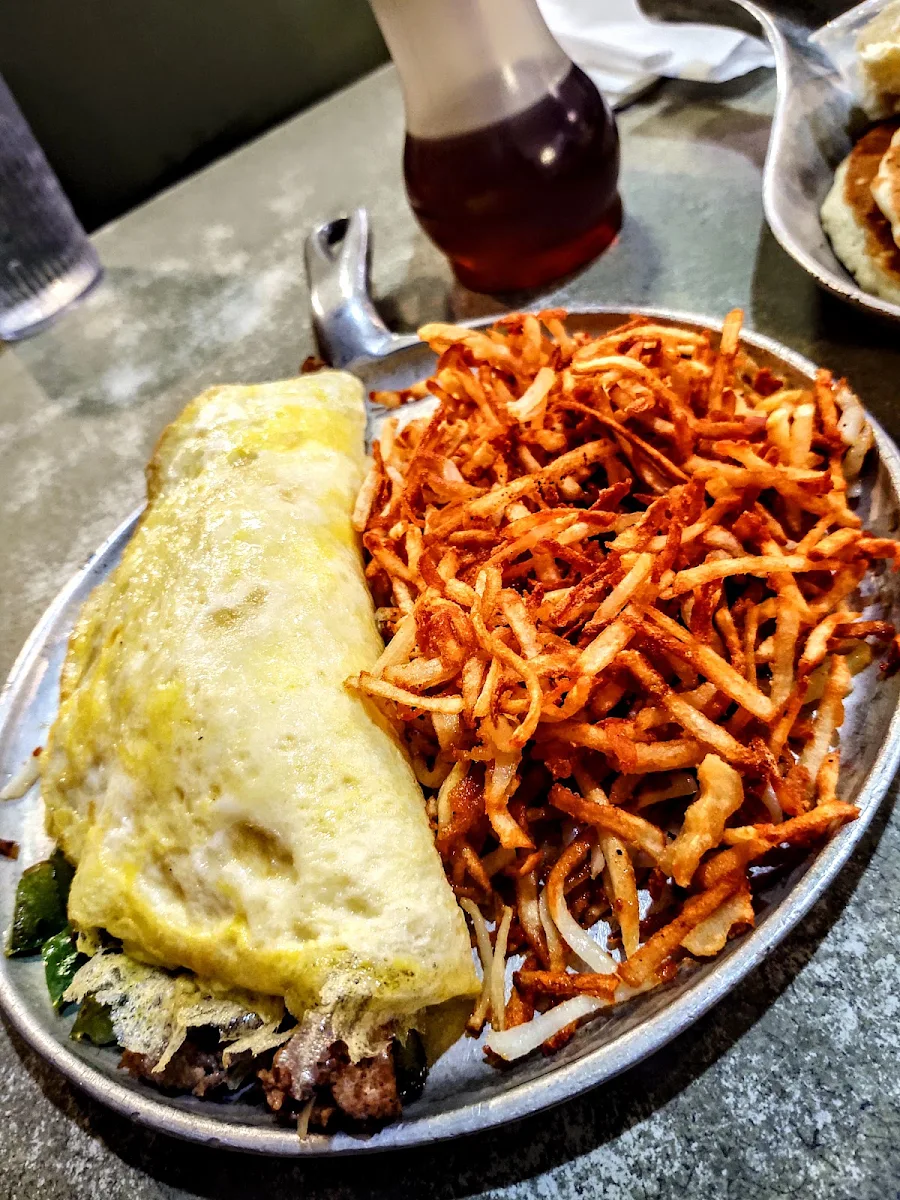 Philly Cheese Steak Omelette