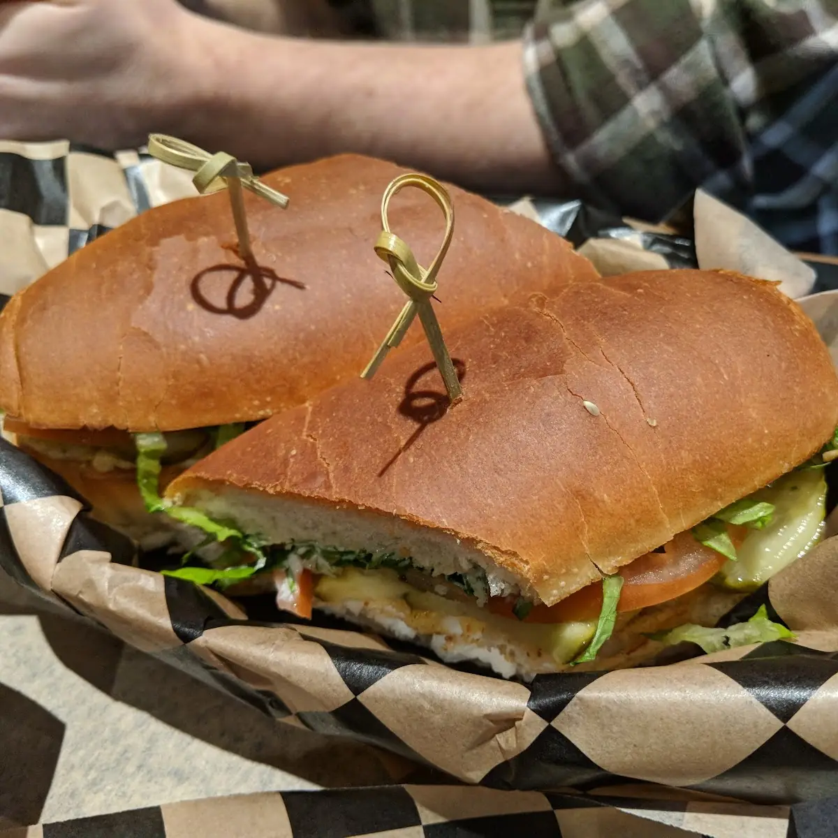 Fried Perch Sandwich