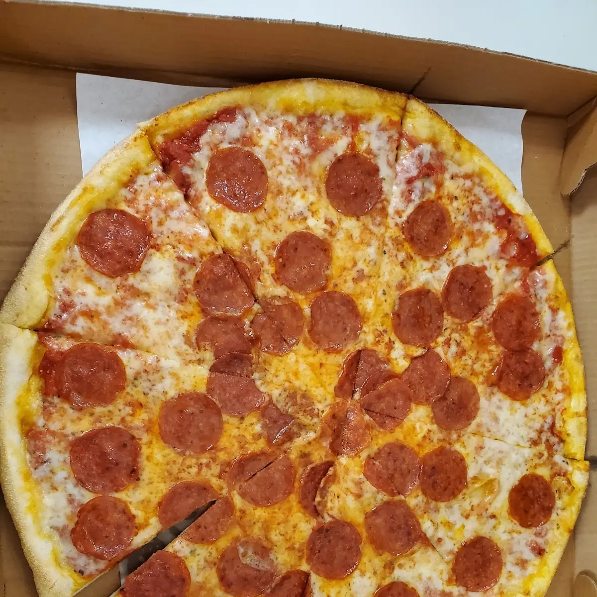 Meatball Pepperoni Pizza