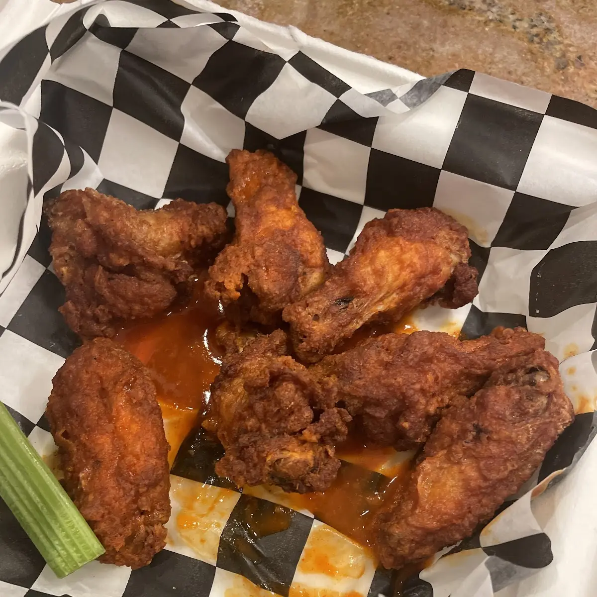 Buffalo Wings with Ranch Dressing