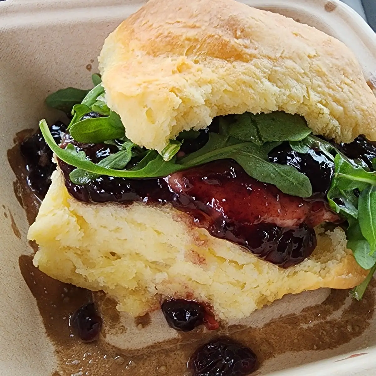 Goat Cheese Biscuit