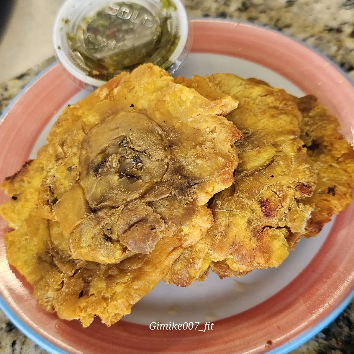 Salted Plantains Tostones
