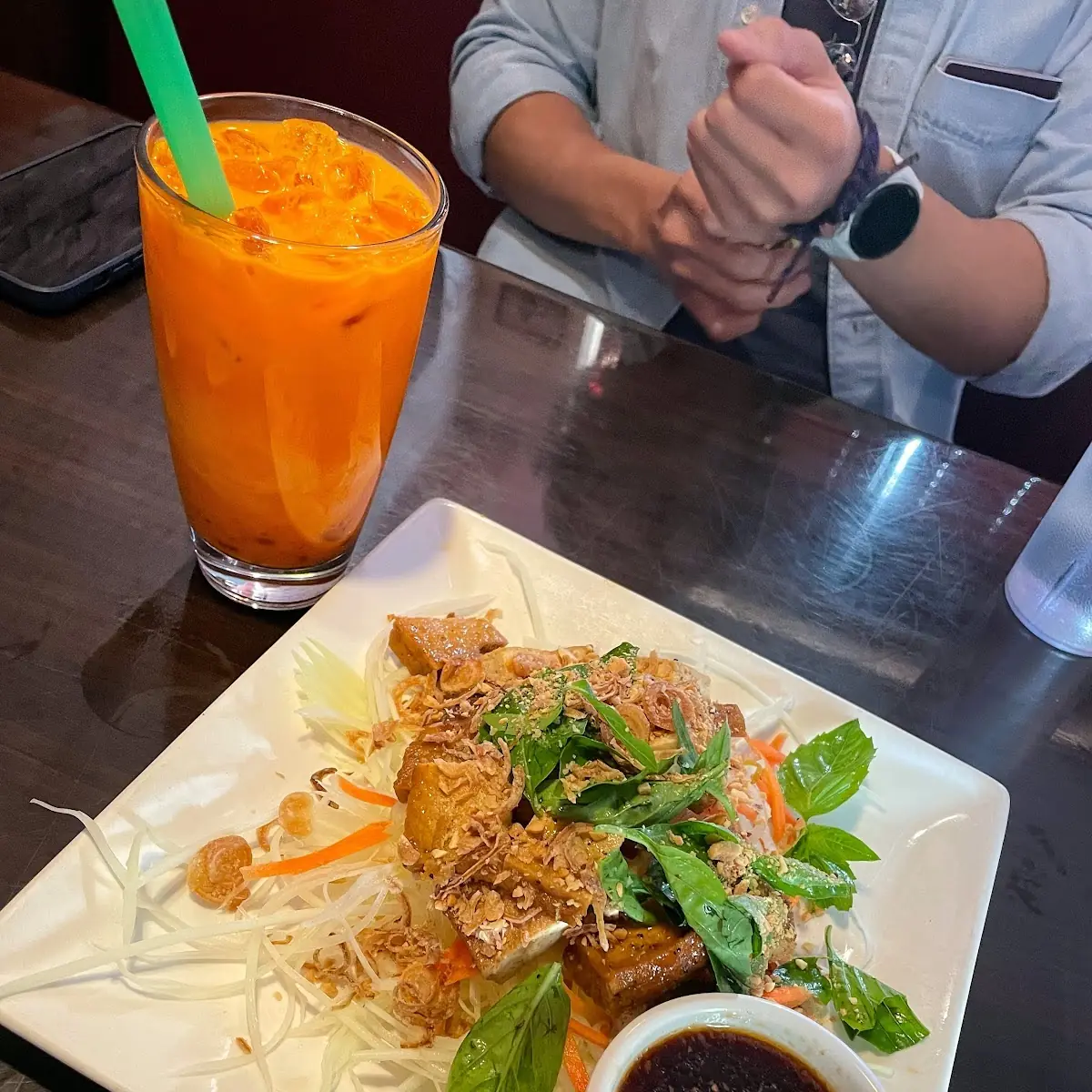 Tofu Papaya Salad