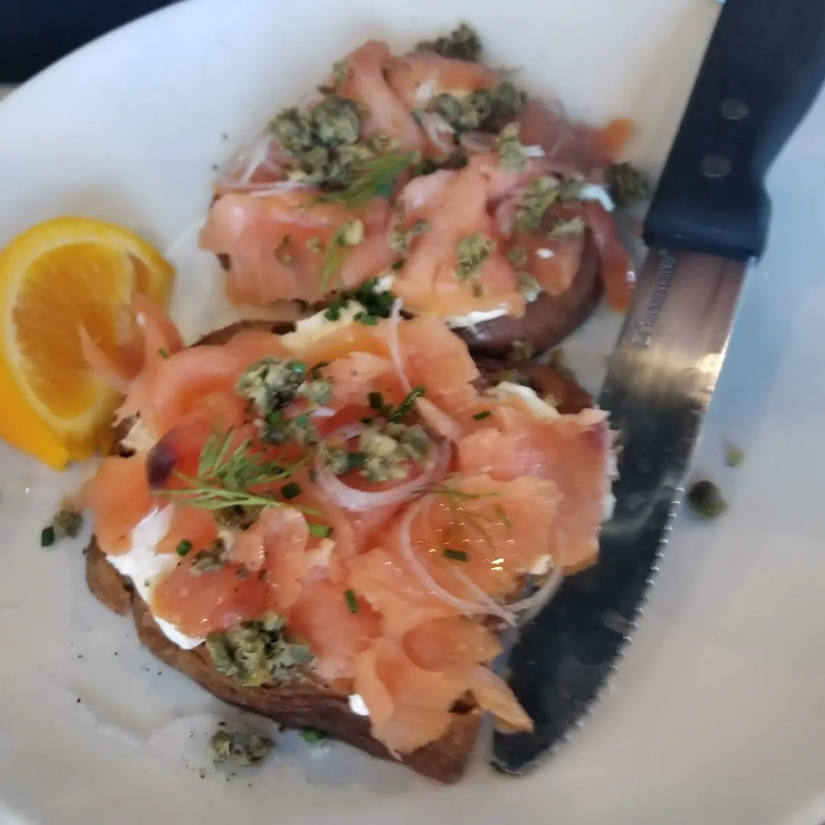 Lox Toast