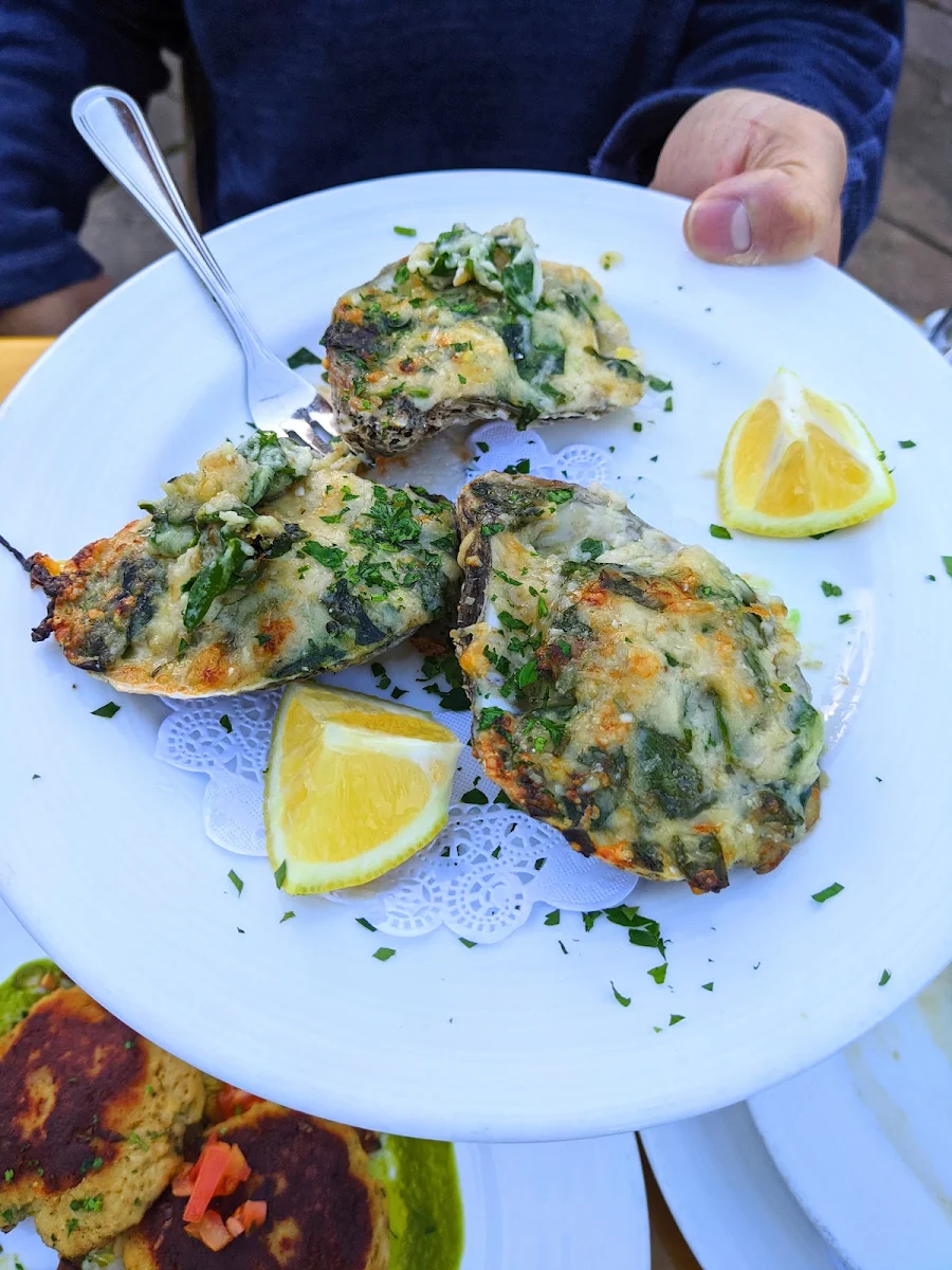 Oysters Rockefeller