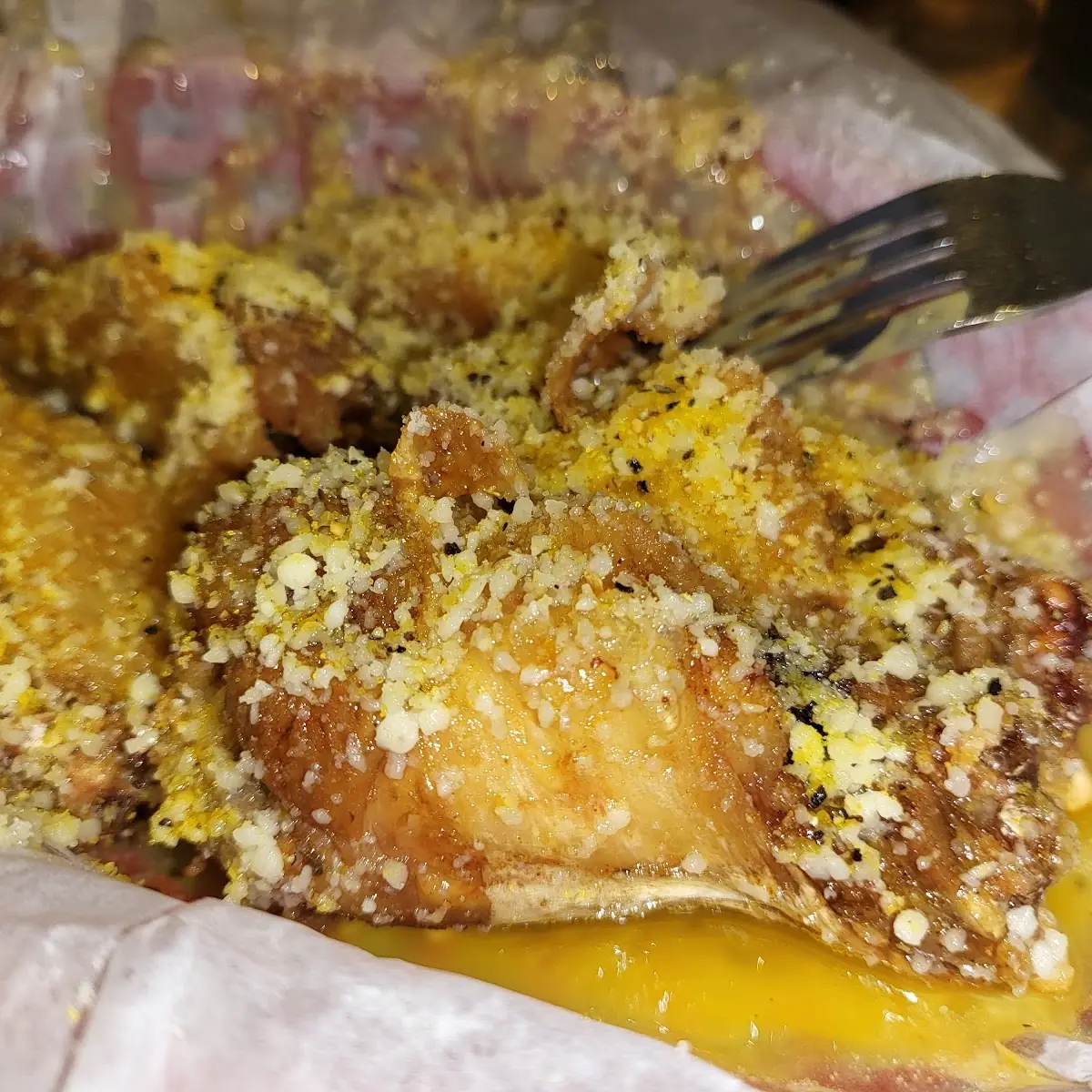 Lemon Pepper Parmesan Extra Crispy with Vinegar