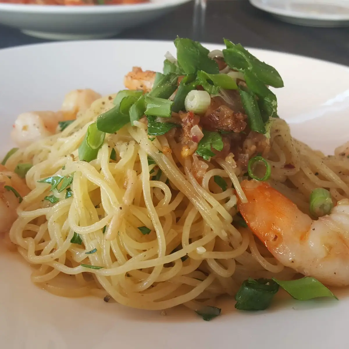 Angel Hair Pasta with Prawn, Casa Domenico